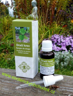 Dračí krev - Croton lechleri - kapky 50 ml s kapátkem - extra silná - 100% čistý latex